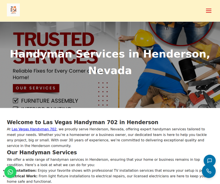 Las Vegas Handyman 702