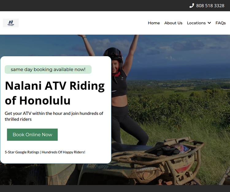 Nalani ATV Riding of Honolulu