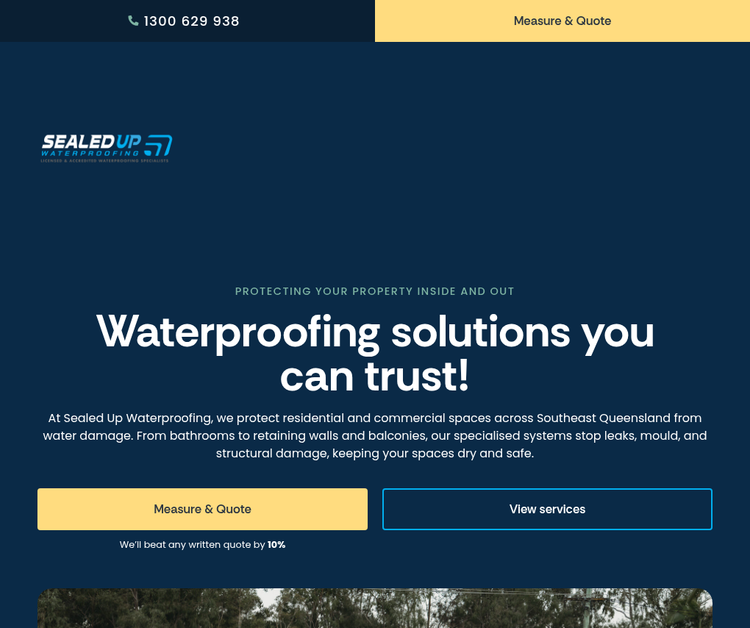 Protect Your Property with Sealed Up Waterproofing