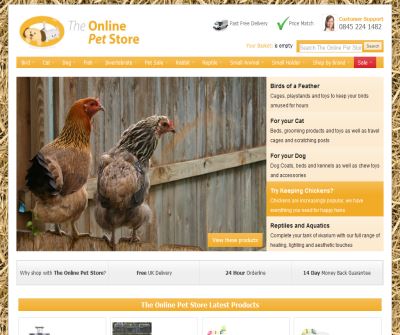 The Online Pet Store