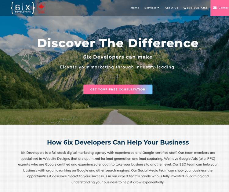 6ix Developers LTD. | SEO Agency Toronto & Google Ads