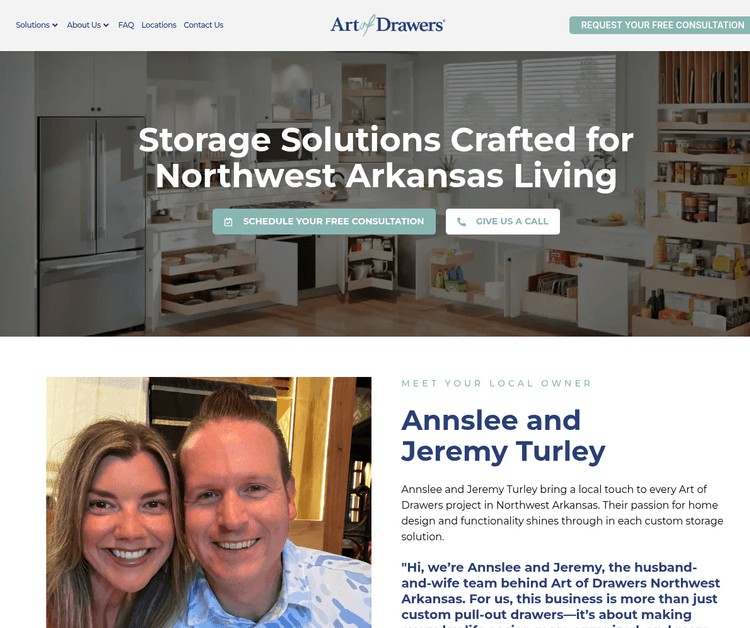 Custom Storage Solutions in Northwest Arkansas