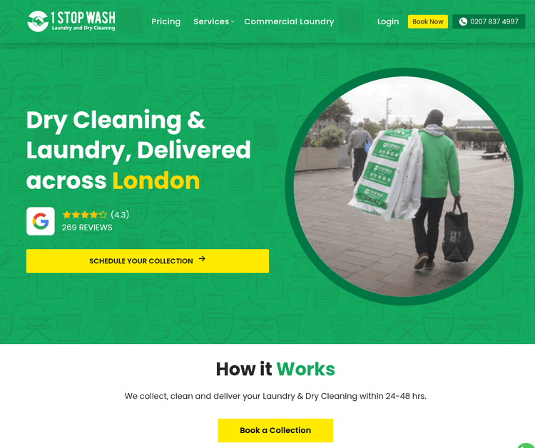 1 Stop Wash Laundry & Dry Cleaners