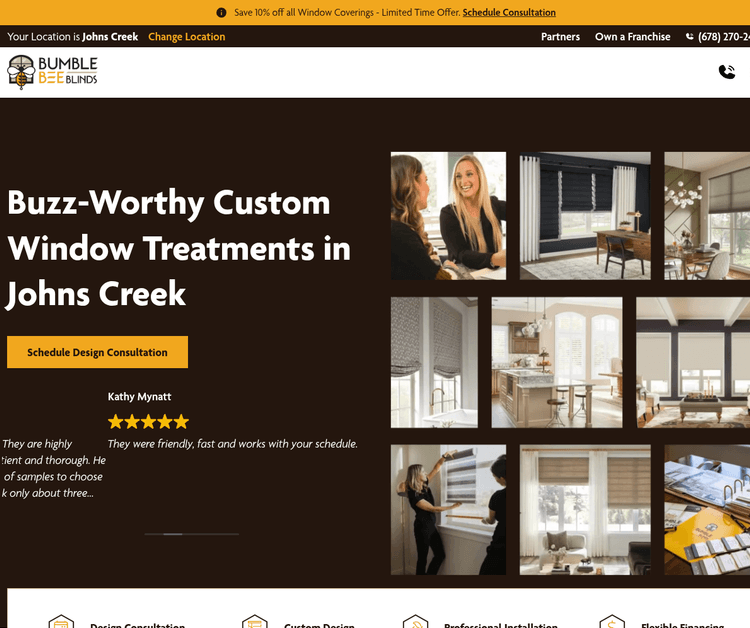 Bumble Bee Blinds of Johns Creek