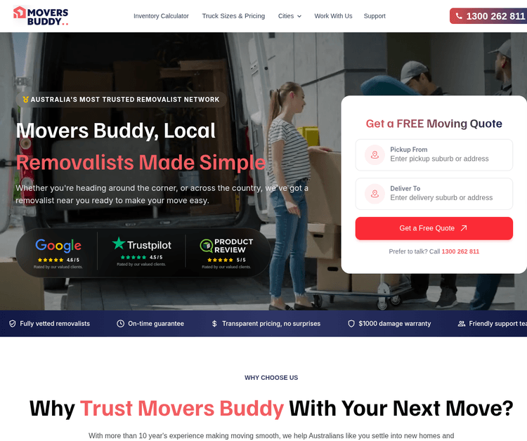 Australia's Most Trusted Removalist Network