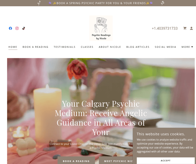 Calgary's Psychic | Medium | Spiritual Life Coach-Nicole K