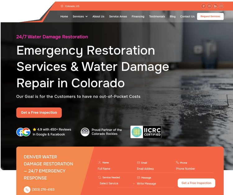 Professional Restoration Services in Colorado