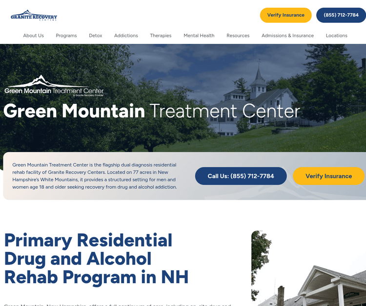 Green Mountain Treatment Center - Inpatient Drug Detox & Alcohol Rehab