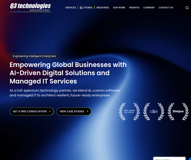 AI-Driven Digital Solutions & Managed IT Services