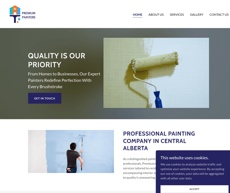 Professional Painting Company in Central Alberta