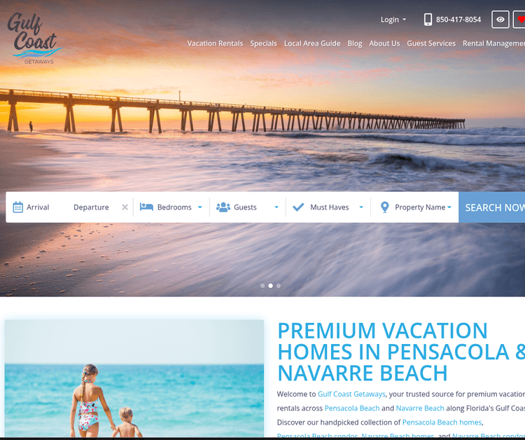 Premium Vacation Rentals on the Florida Gulf Coast