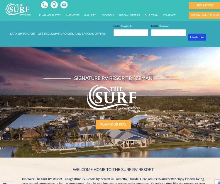 The Surf Signature RV Resort by Zeman