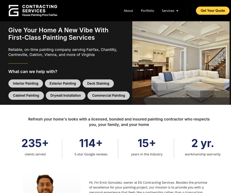 House Painting Pros in Fairfax