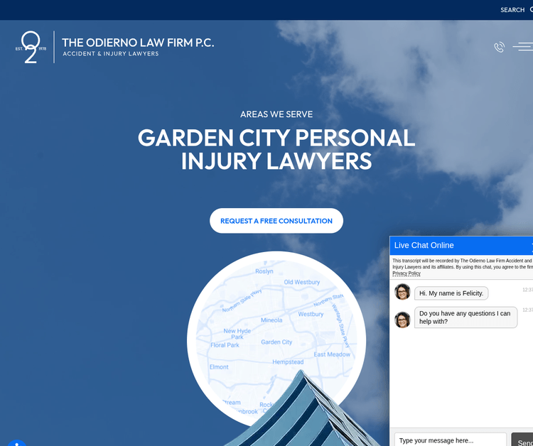 The Odierno Law Firm Accident and Injury Lawyers