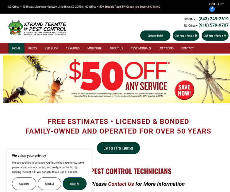 Strand Termite & Pest Control
