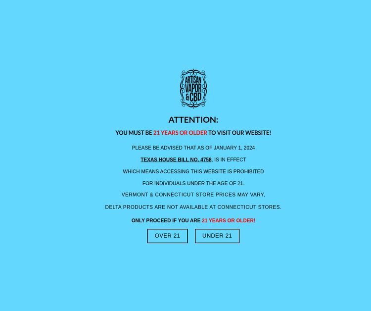 Artisan Vapor & CBD McKinney | Vape Shop | Smoke Shop