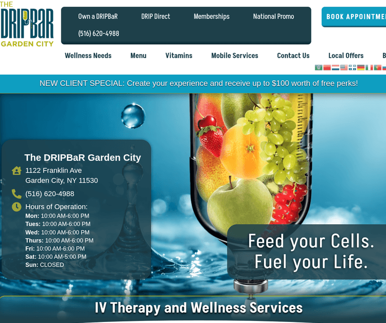The DRIPBaR Garden City