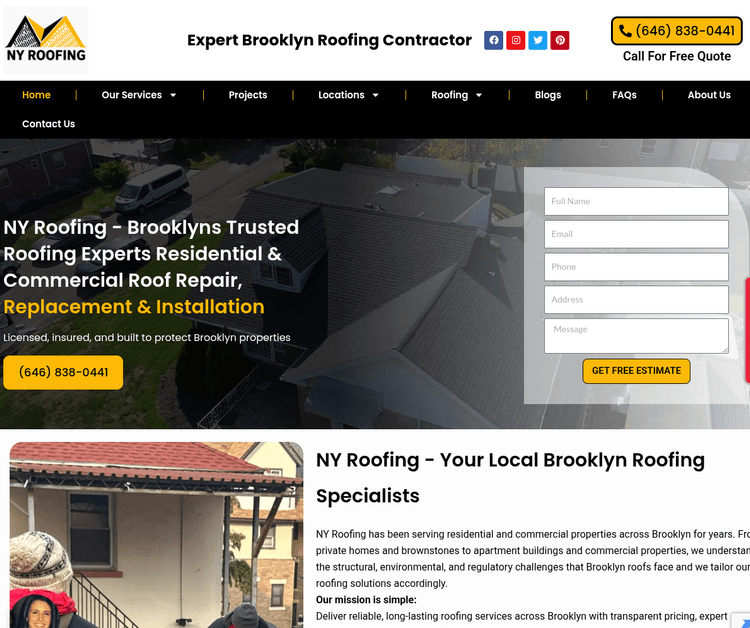 Brooklyn Roof Repair & Replacement Experts