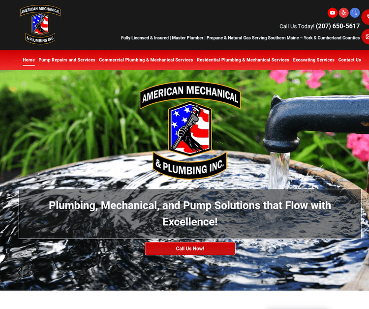 Reliable Plumbing, Mechanical, Pump & Gas Services in Southern Maine