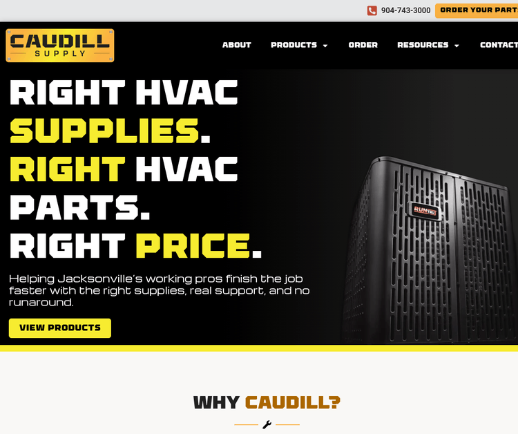 Caudill HVAC Supply - Jacksonville
