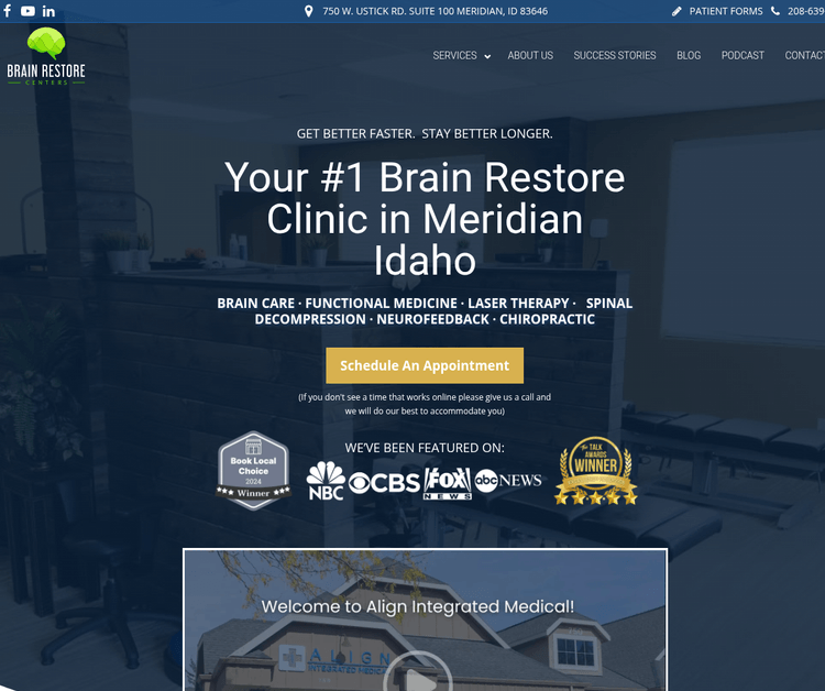 Brain Restore Centers of Meridian
