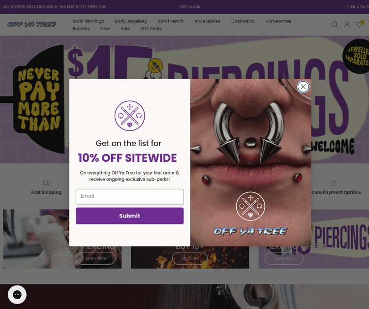 Body Piercing Services