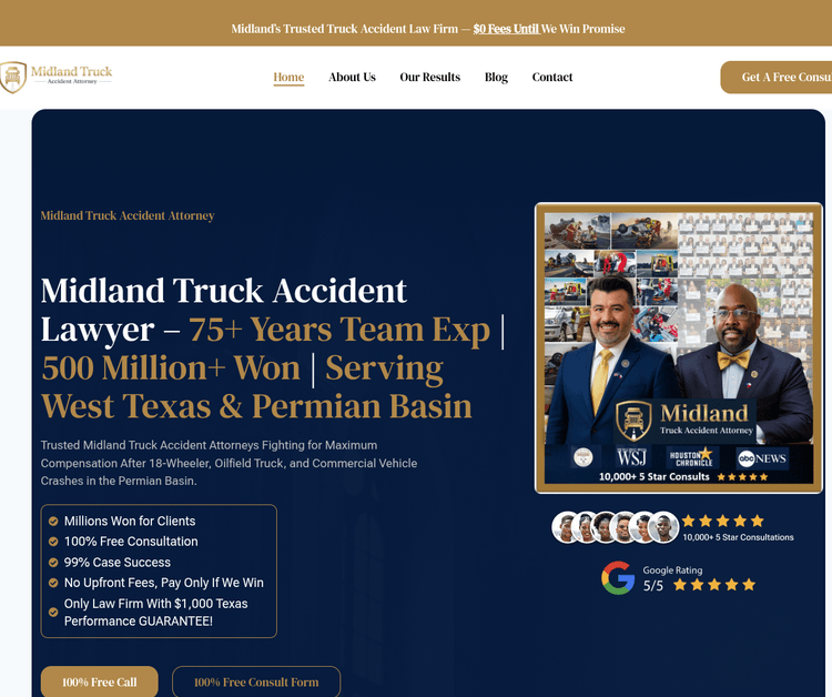 Midland Truck Accident Lawyer