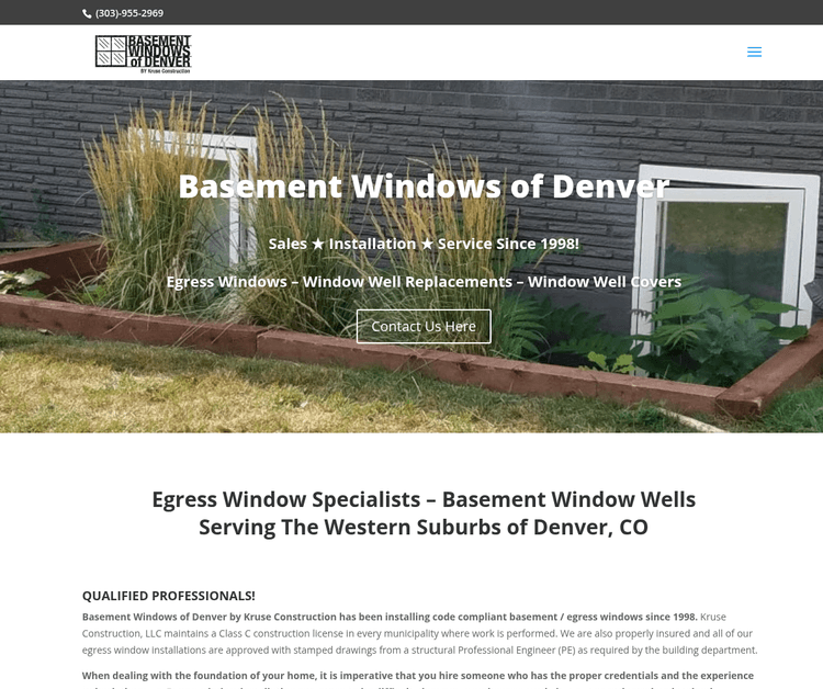 Basement Windows Of Denver