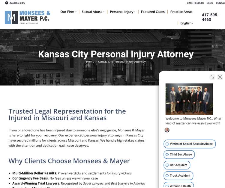 Monsees & Mayer, Personal Injury Law Firm