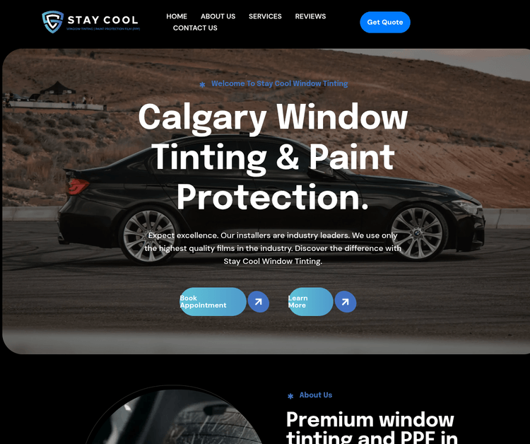 Stay Cool Tinting
