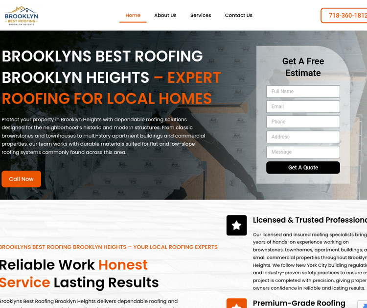 Brooklyn Heights Roofing Experts