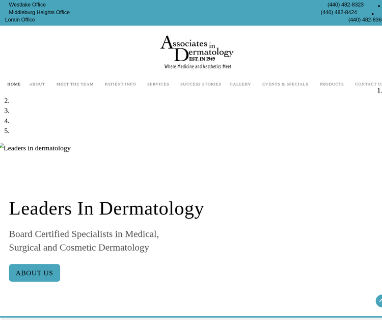 Leading Dermatology Practice in Greater Cleveland