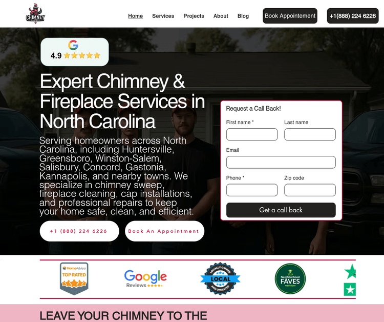 Chimney Masters Services