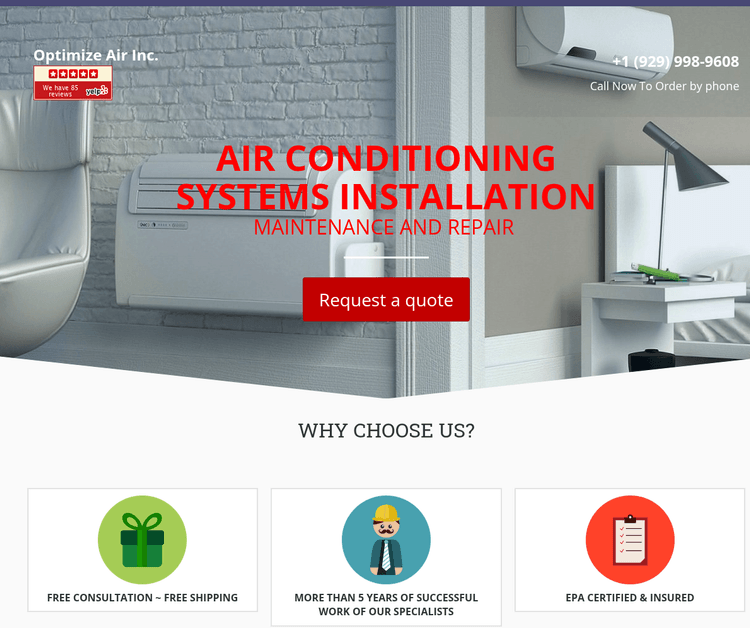 Optimize Air Inc