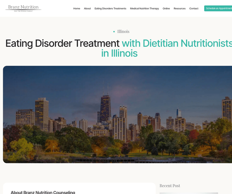 Branz Nutrition Counseling - St Louis Area - Illinois Dietitian Nutritionist