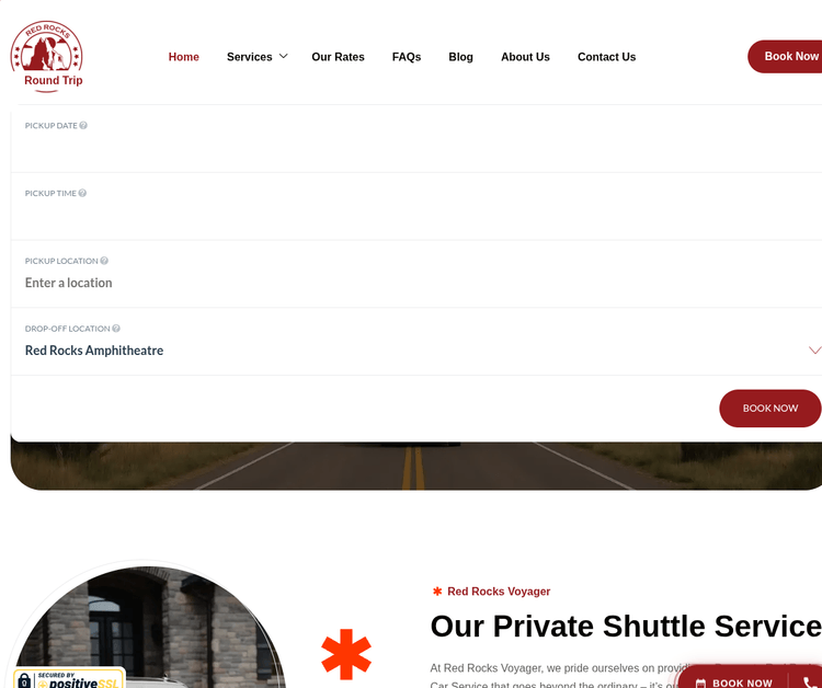 Denver to Red Rocks Car Service