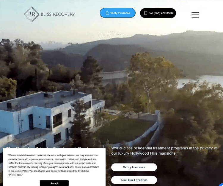 Bliss Recovery | Luxury Rehab | Los Angeles