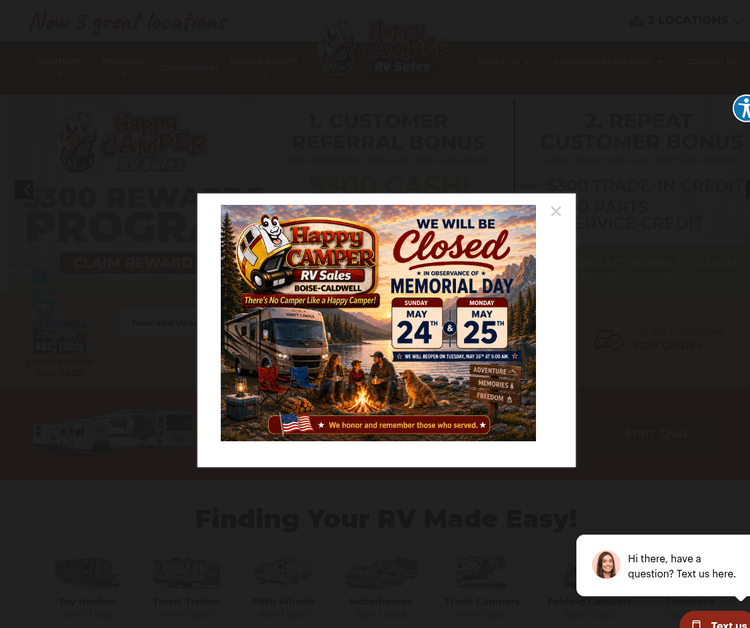 Happy Camper RV Sales