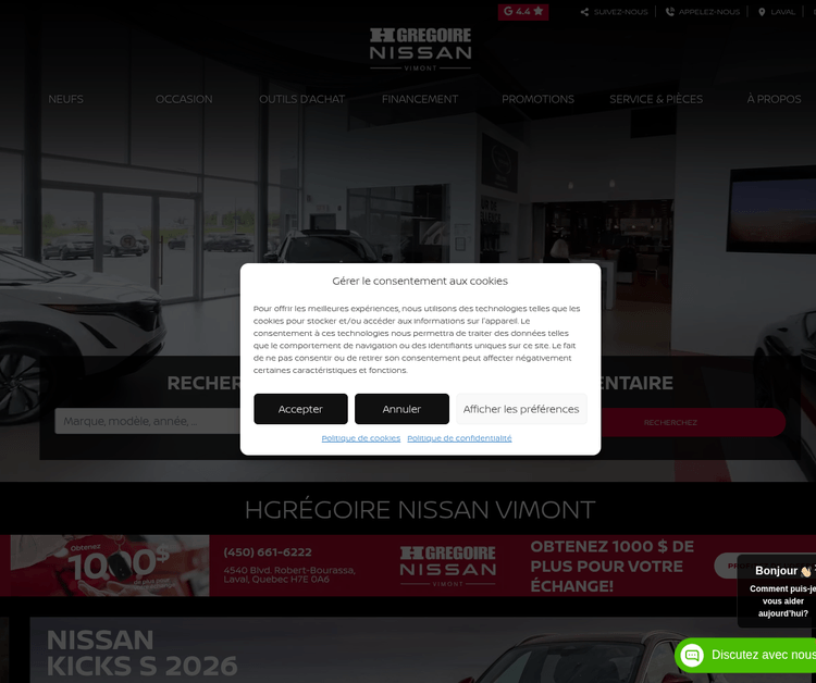HGrégoire Nissan Vimont