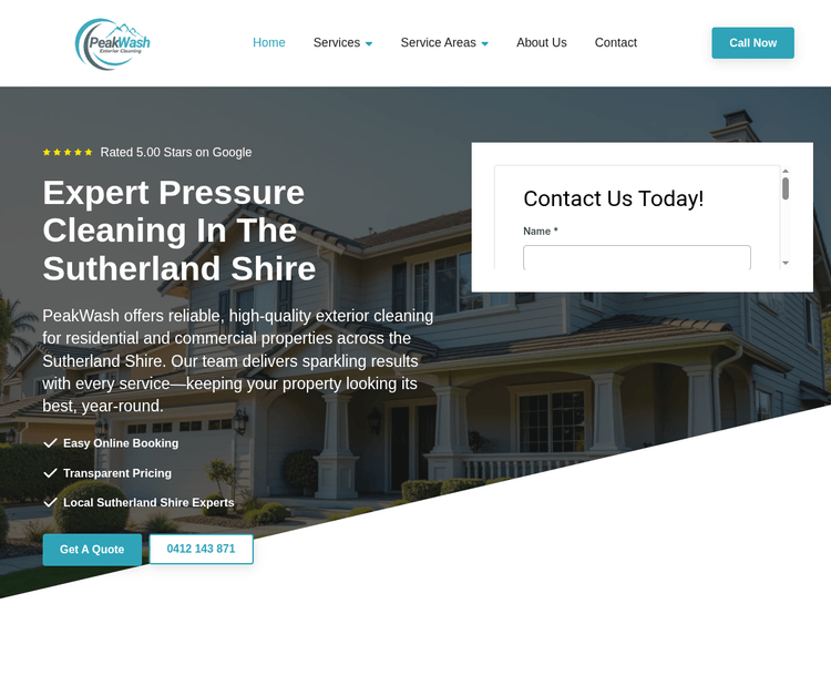 PeakWash Exterior Cleaning