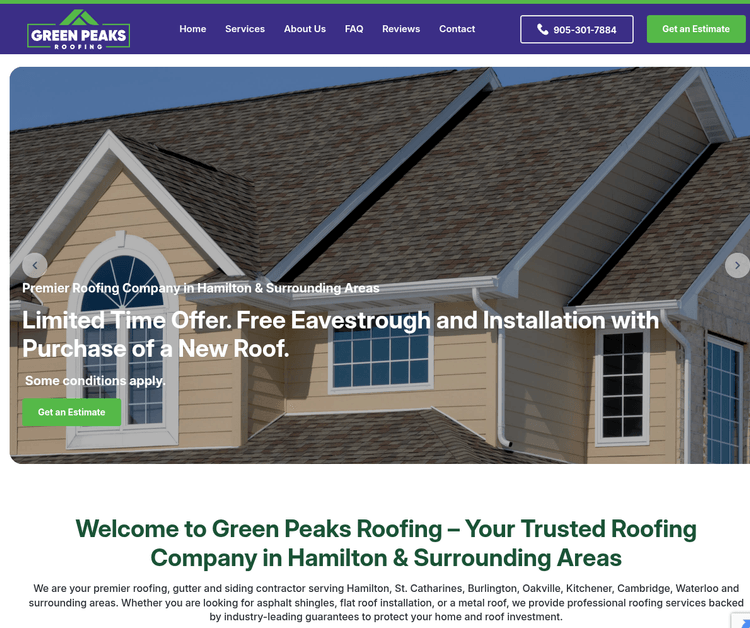Green Peaks Roofing (Hamilton)