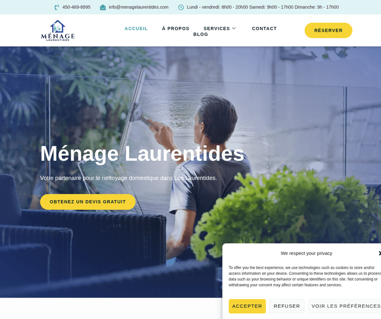 Ménage Laurentides Inc.