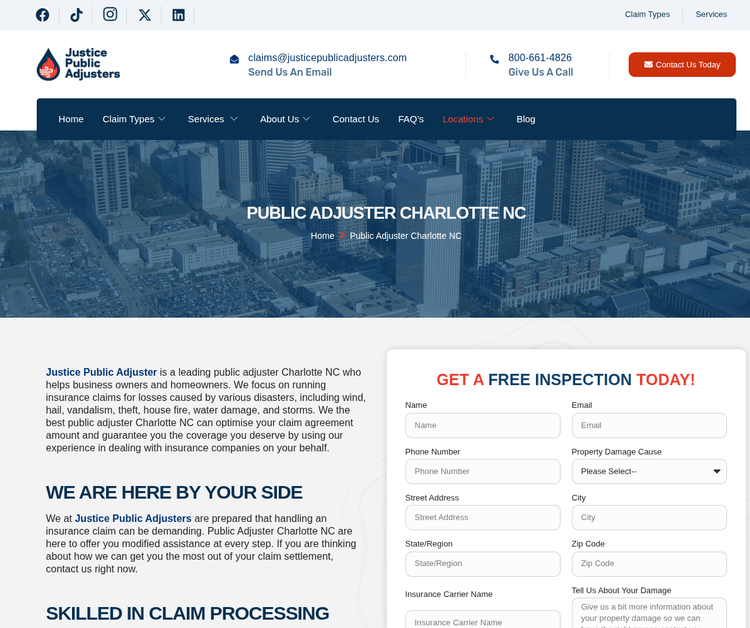 Justice Public Adjusters