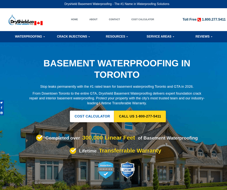 Dryshield Basement Waterproofing