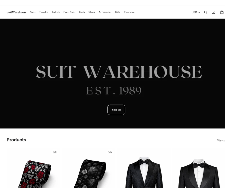 Suit Warehouse