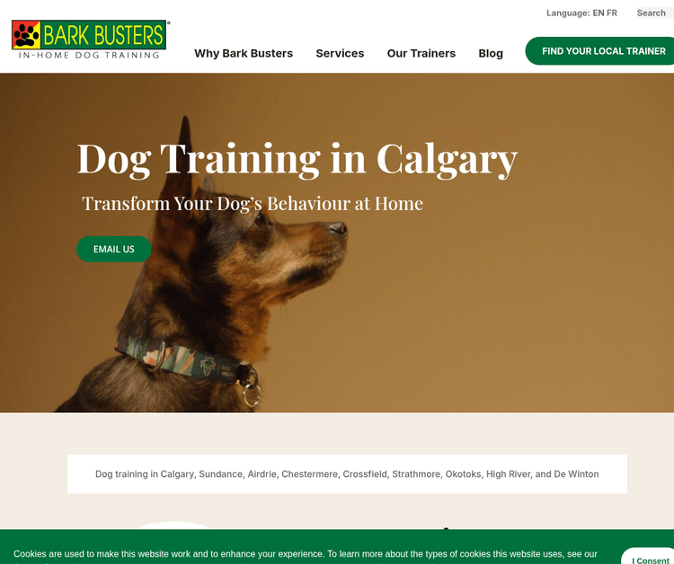 Bark Busters In Home Dog Training - Calgary