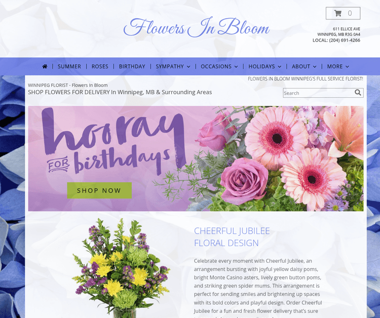 Flowers In Bloom