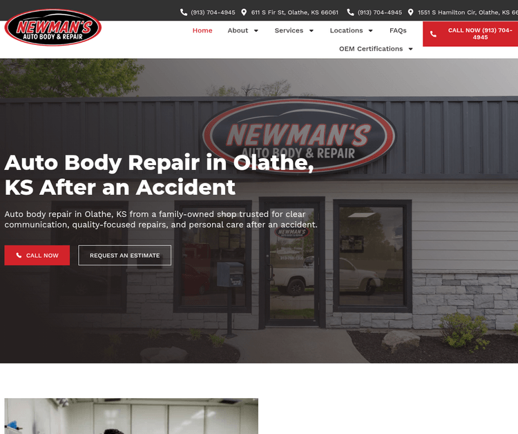 Newman's Auto Body & Repair