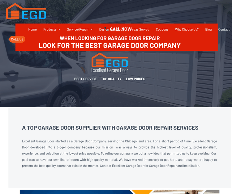 Excellent Garage Door Service and Repair