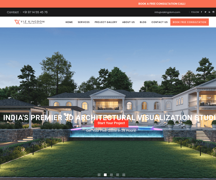 Leading 3D Architectural Visualization Studio